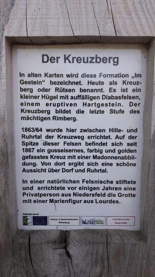 Gemuetlicher Ferienwohnung In Niedersfeld Bei Winterberg, Kostenloses Wlan Exteriör bild